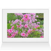 "PINK AZALEAS" DANKT MAMA/GLÜCKLICHER MUTTER-TAG (Innenansicht Horizontal (Oben))