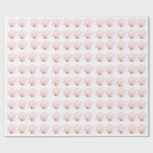 Pink Baby Animal Safari rasend hoch Geschenkpapier