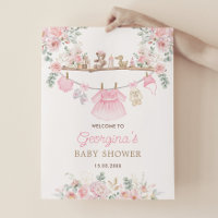 Pink Baby Bekleidung Blumenbeet Kinderzimmer Empfa