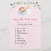 Pink Baby brütet Kaffee Ratschläge, das Preisspiel (Vorderseite)