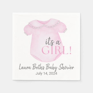 Pink Baby Bubble Paper Napkin Serviette