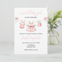 Pink Baby Clothes Girl Baby Dusche