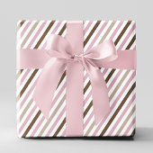 Pink Baby Dusche Es ist ein Girl Teddy Bär Geschenkpapier Set