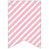 Pink Baby Dusche Es ist ein Mädchen Wimpelkette (Zweite Fahne)