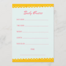 Pink Baby Dusche Guess