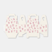 Pink Baby Dusche Muster Geschenkschachtel (Ungefaltet)