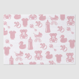 Pink Baby Dusche Seidenpapier