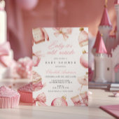 Pink Baby Es ist kalt draußen Babydusche Einladung