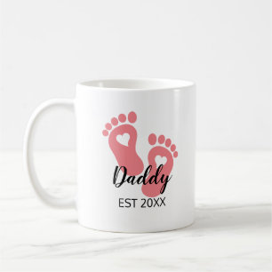 Pink Baby Fee New Dad Baby Girl Kaffeetasse