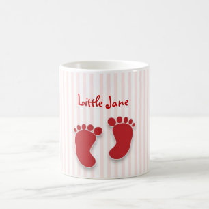 Pink baby girl - Baby Dusche Gefallen Kaffeetasse