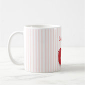Pink baby girl - Baby Dusche Gefallen Kaffeetasse (Links)