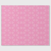 pink, baby girl, baby dusche, herringbone, pattern geschenkpapier (Flach)