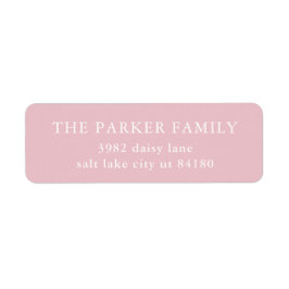 Pink Baby Girl Birth Announcement Envelope