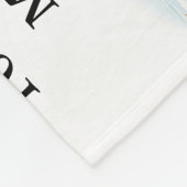 Pink Baby Girl Milestone Blanket Enten Fleecedecke (Ecke)