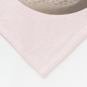Pink Baby Girl Name Geburtsdatum Datum, Fotos Fleecedecke (Ecke)