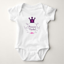 Pink Baby Girl Princess Crown Tiara Royalty Hearts