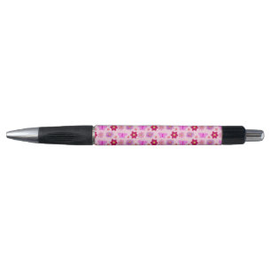 Pink Baby Girl Schmetterlinge und Blume Gemustert Kugelschreiber