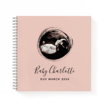 Pink Baby Girl Sonogram Ultrasound Schwangerschaft