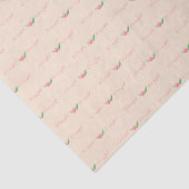 Pink Baby Girl Tissue Seidenpapier (Ausschnitt)