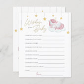 Pink Baby Girl Unicorn will Baby (Vorne/Hinten)