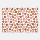 Pink Baby Girl Wrapping Paper Flachblatt Set 3 Geschenkpapier Set (Vorderseite 2)