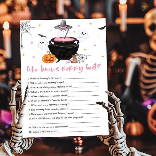 Pink Baby ist Brewing Wer Mommy Best Game kennt (Baby is Brewing Baby Shower Who knows Mommy Best Game)