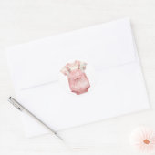 Pink Baby Kleidung Stickers (Umschlag)