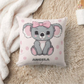 Pink Baby Koala Bear Kissen (Decke)