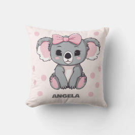 Pink Baby Koala Bear Kissen
