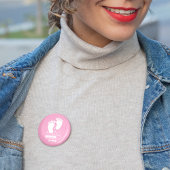 Pink Baby Loading Button