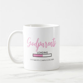 Pink Baby Loading Godeltern Vorschlag Kaffeetasse