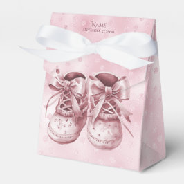 Pink Baby Shoes Gefälligkeitsbox Geschenkschachtel