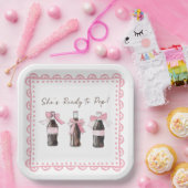 Pink Baby Soda Ready to POP Pappteller (Party)