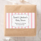 Pink Babydusche danke Ihnen für Wasserflasche Pack (Insitu)