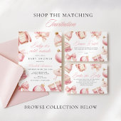 Pink Baby's Cold Outside Books for Baby Begleitkarte