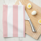 Pink-Babystreifen; Streifen Küchentuch (Viertel Falte)