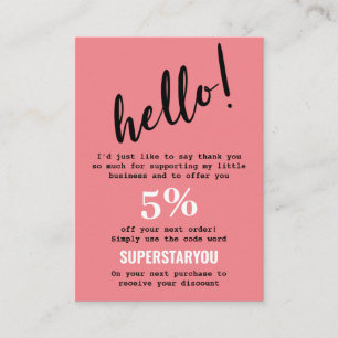 Pink Back White Vielen Dank Logos Social Media Bei Visitenkarte