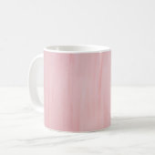PINK BACKGROUND KAFFEETASSE (Vorderseite Links)