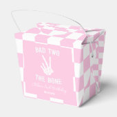 Pink Bad Two Das Knochenskelett 2. Geburtstags-Par Geschenkschachtel (Rückseite)
