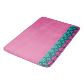 PInk Badematte (Schrägansicht)