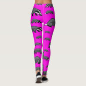 Pink Badger Leggings (Rückseite)