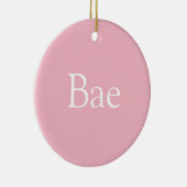 Pink Bae Definition Ehefrau Girlfriend Keramik Ornament (Rechts)