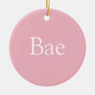 Pink Bae Definition Ehefrau Girlfriend Keramik Ornament