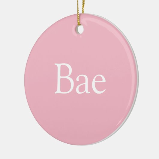 Pink Bae Definition Ehefrau Girlfriend Keramik Ornament (Links)