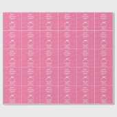 Pink bake jemand glücklich geschenkpapier (Flach)
