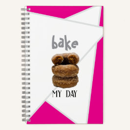 Pink Bake My Day SpirituosenNotebook Notizblock