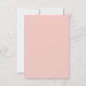 Pink Baking Handschuhe Danke Karte (Rückseite)