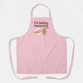 Pink Baking Memories Schürze (Vorderseite)