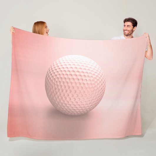Pink Ball Ladys Golf Fleecedecke (Beispiel)