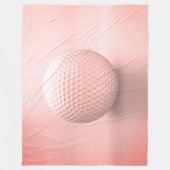 Pink Ball Ladys Golf Fleecedecke (Vorderseite)